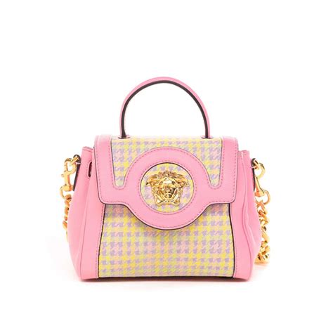 versace sac bandouliere rose|versace purses black label.